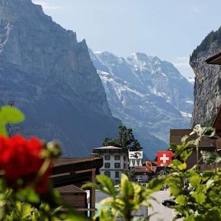 Ferienwohnung Bahnhoefli Lauterbrunnen Exteriör bild